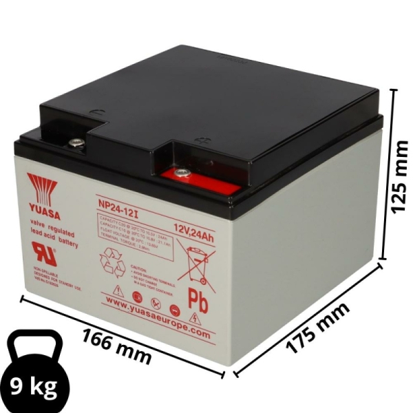 Yuasa Blei-Akku NP24-12I Pb 12V
